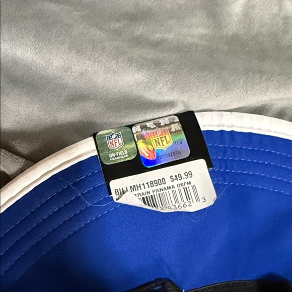 Buffalo Bills White Bucket Hat with Tags - Picture 4 of 4